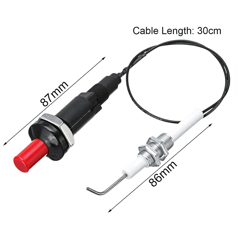 Camping Cooking Box - Push Button Piezo Ignitor mit Kabel
