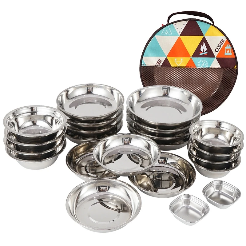 Camping Cooking Dining Set - Camp Cooking tragbare Essteller Set von