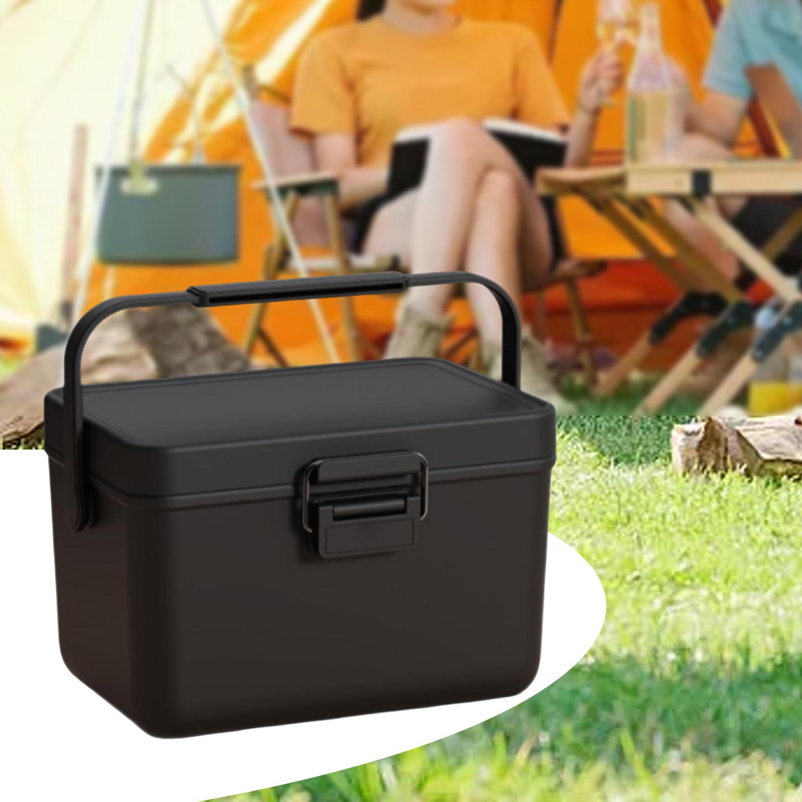 Camping Cooking Box - Isolierte Kühlbox, Premium-Frischhaltebehälter, 3,8 l, tragbarer