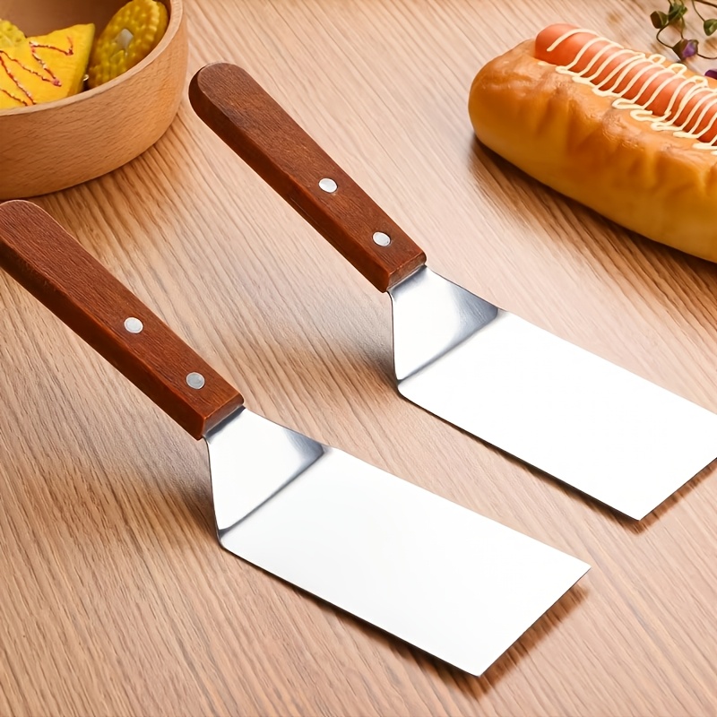 Camping Cooking Trangia - 1 Stück Edelstahl-Bratenspatel Pfannenwender für Steak
