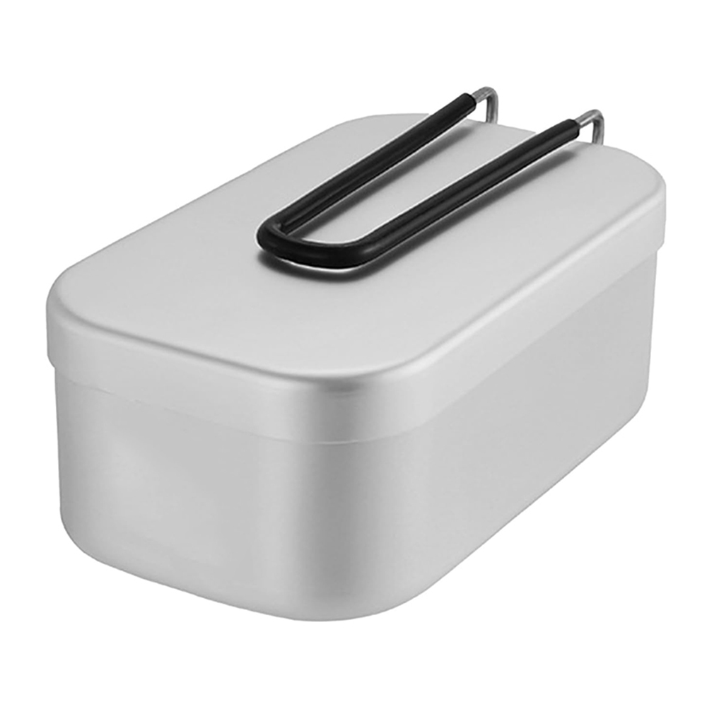 Camping Cooking Meat - 800ML Aluminium Mittagessen Boxen Outdoor Camping