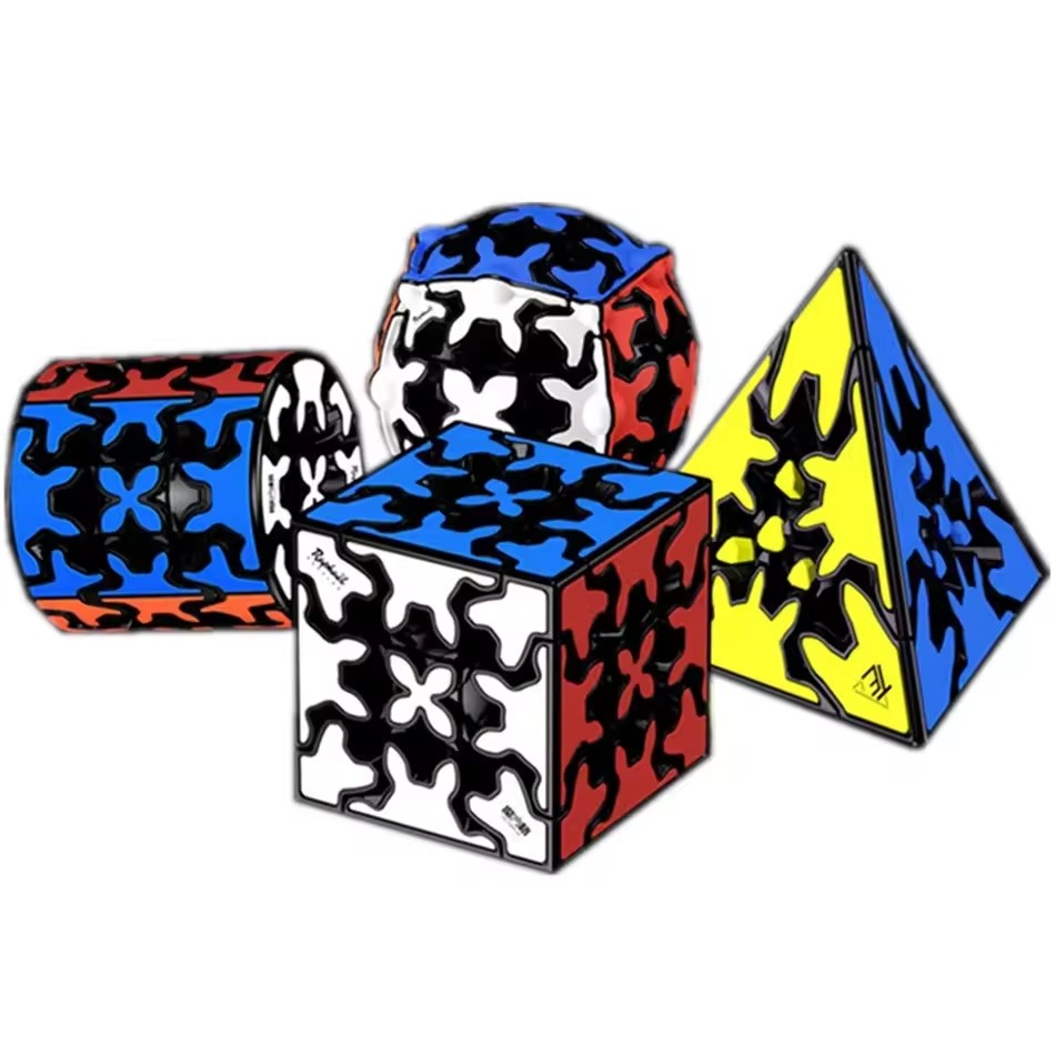 Fire Starter Cube - QiYi Zahnradwürfel, 3 x 3 x