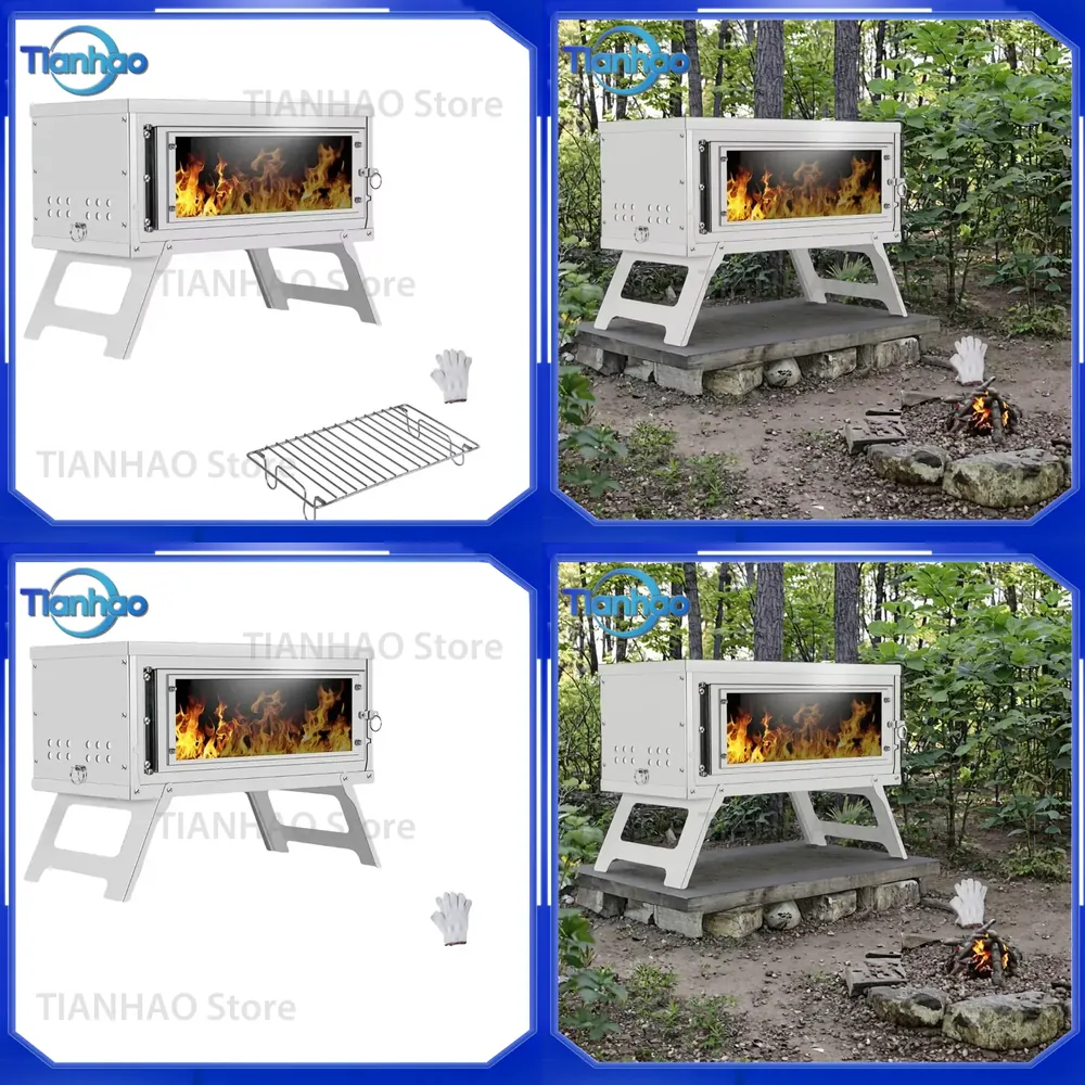 Camping Cooking Must Haves - Neuer unverzichtbarer Edelstahl-BBQ-Grill für Camping und
