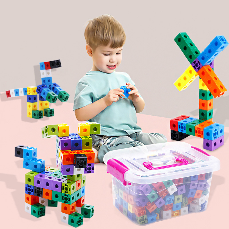 Fire Starter Cube - Math Link Cubes Set mit 100