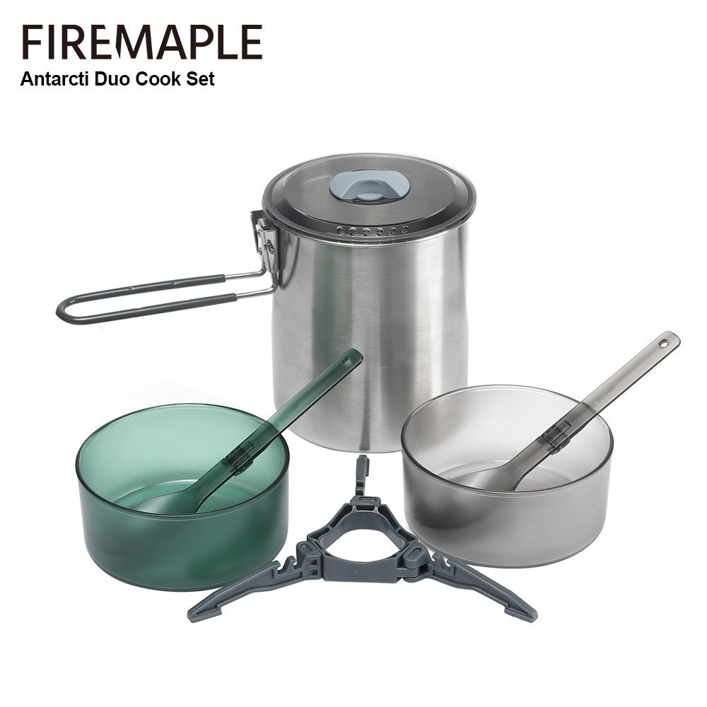 Camping Cooking Trangia - Fire-Maple Antarcti Duo Camping-Kochset, 1,6 l,