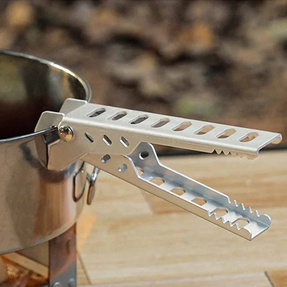 Camping Cooking Pots And Pans - Aluminium Anti-hot Legierung Clip Schüssel Greifer