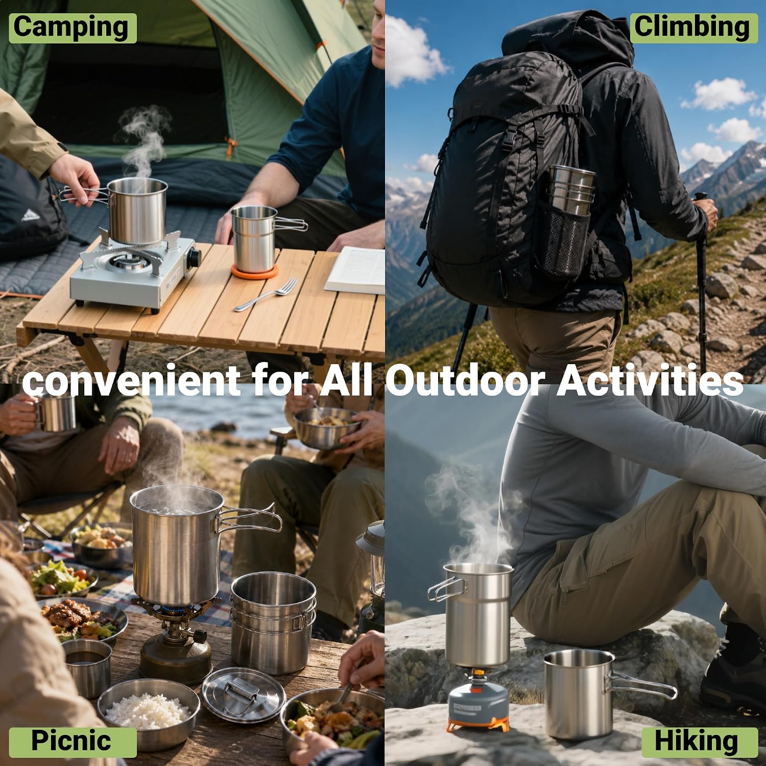 Faltbare Campingbecher, Campin – Camping Cooking Meat Bewertung und Preis