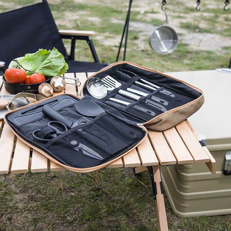 8-teiliges Camping-Kochgeschir – Camping Cooking Gear Set Bewertung und Preis