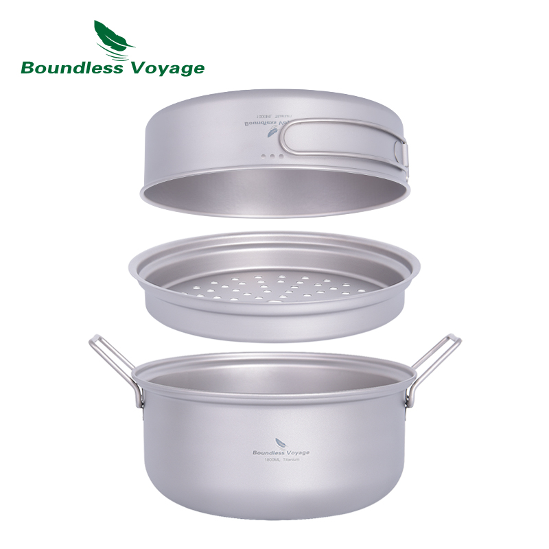 Boundless Voyage Titan-Dampfga – Camping Cooking Pots And Pans Bewertung und Preis