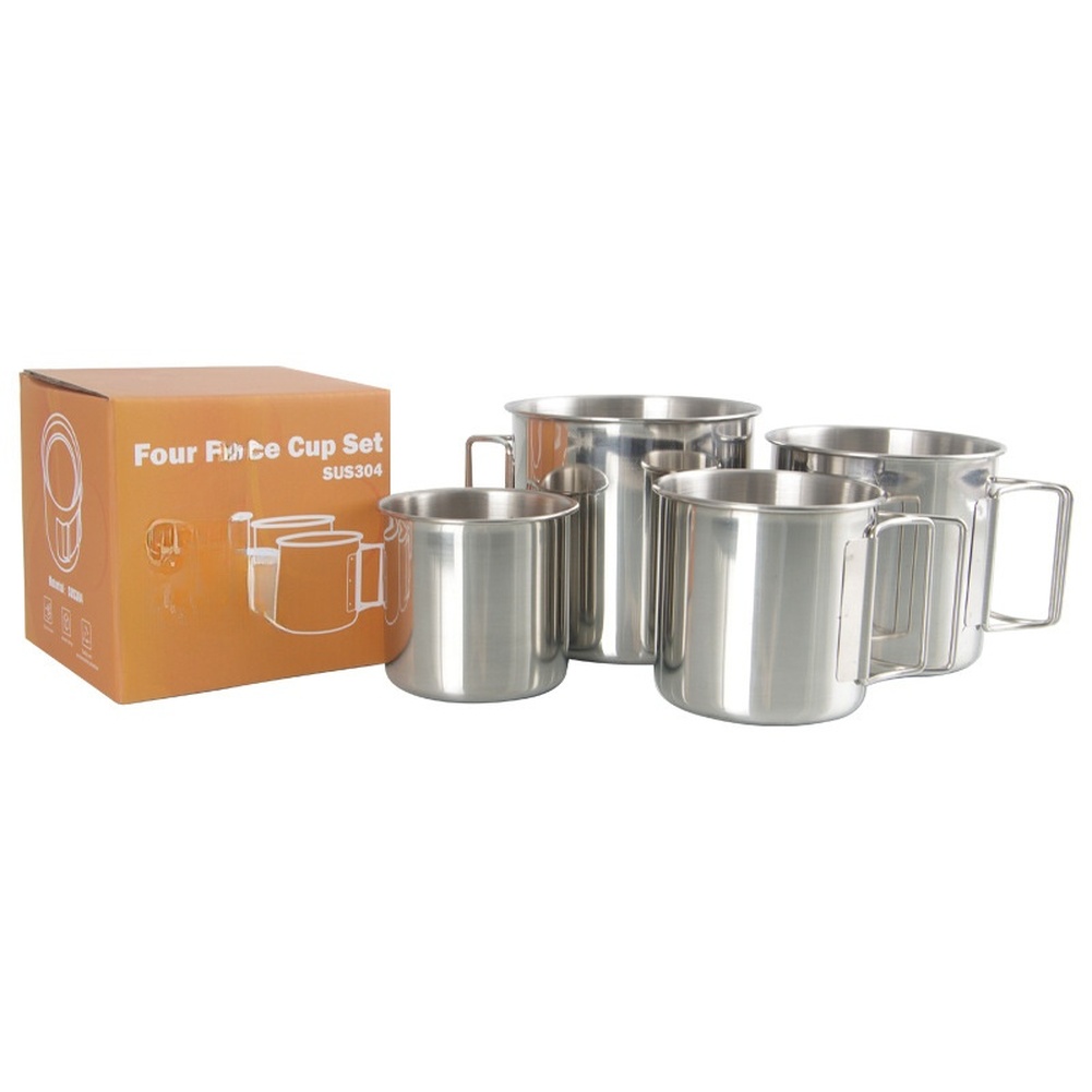 Edelstahl 304 Camping-Becher-S – Camping Cooking And Drinking Bewertung und Preis