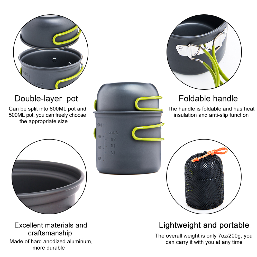Widesea Camping Kochutensilien – Camping Cooking Set Jetboil Bewertung und Preis
