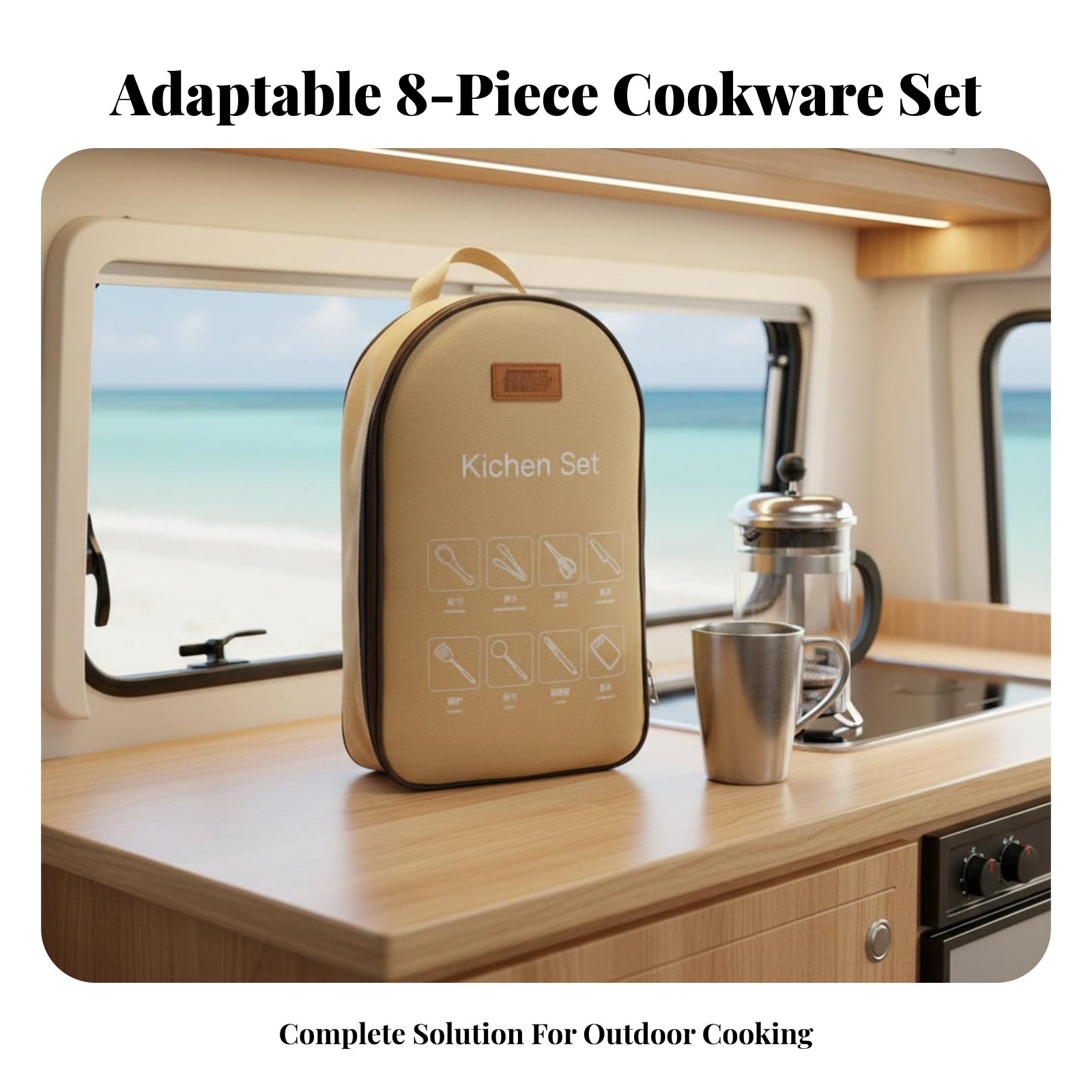 Tragbares Kochgeschirr-Set für – Camping Cooking Dining Set Bewertung und Preis
