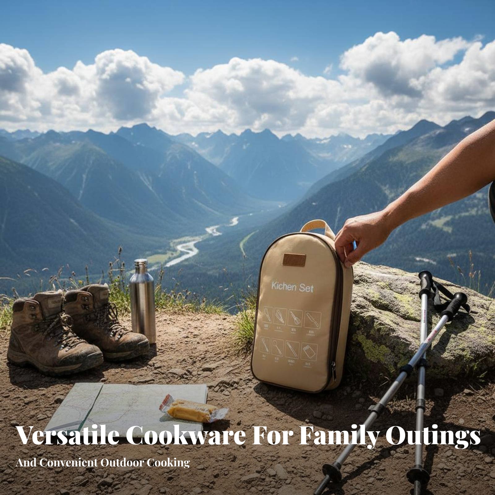 Tragbares Kochgeschirr-Set für – Camping Cooking Dining Set Bewertung und Preis