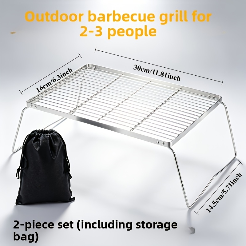 Tragbarer, faltbarer Lagerfeue – Camping Cooking Gear Bewertung und Preis