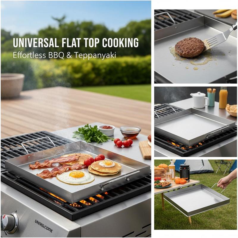 Universelle Flachgrillplatte 1 – Camping Cooking Meat Bewertung und Preis