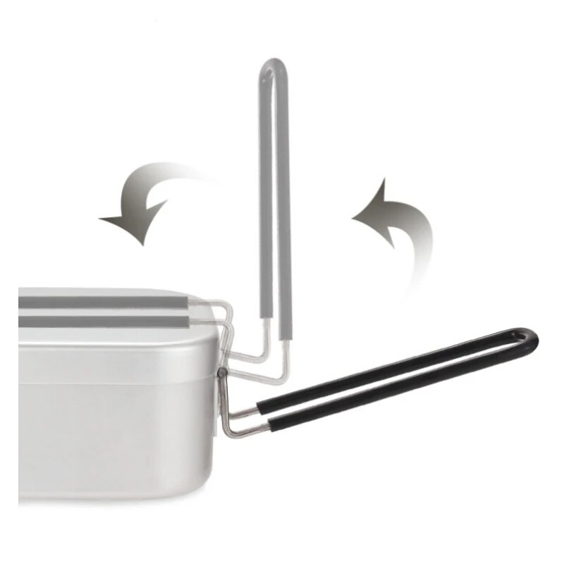 800/1400ML Aluminium Mittagess – Camping Cooking Tray Bewertung und Preis