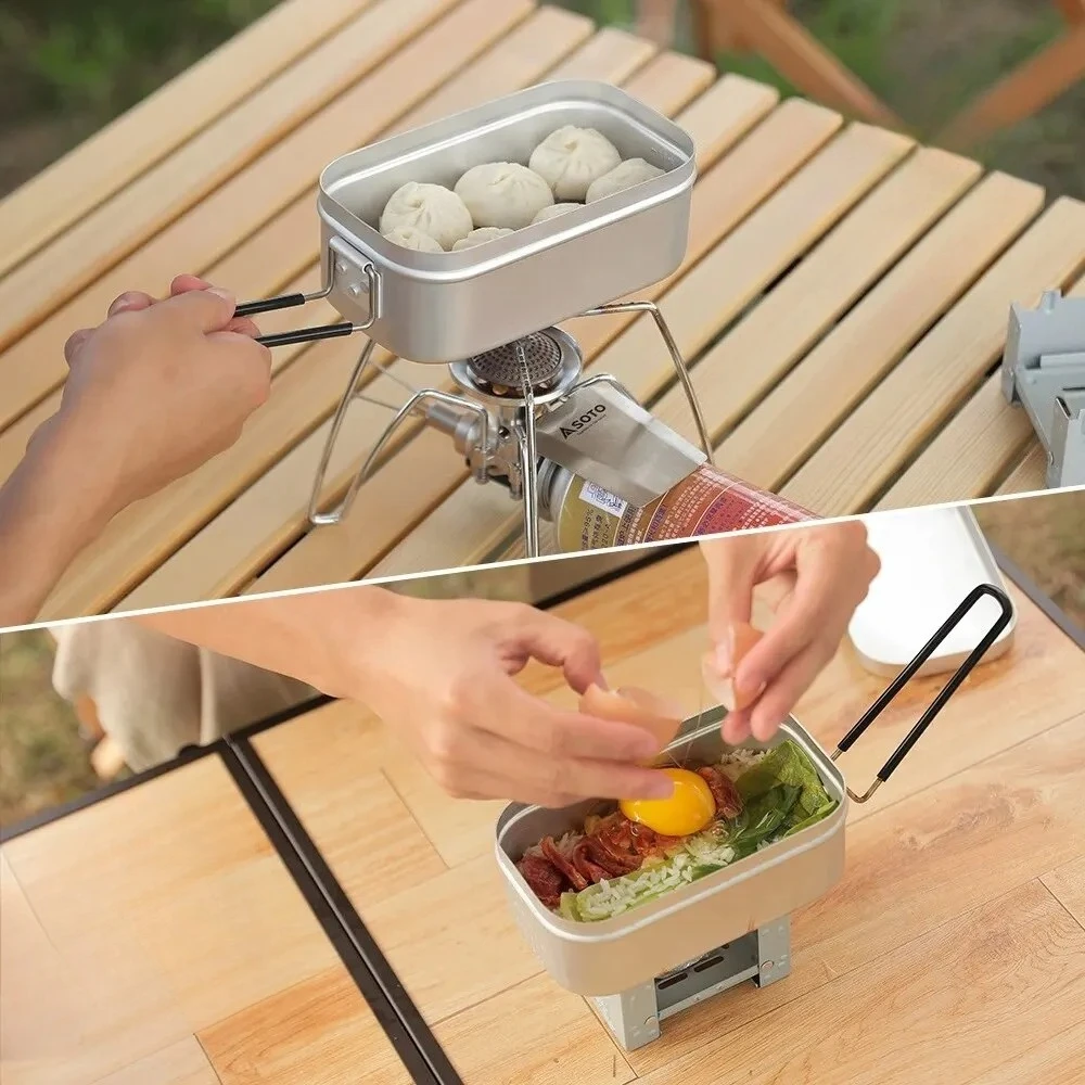 800/1400ML Aluminium Mittagess – Camping Cooking Tray Bewertung und Preis