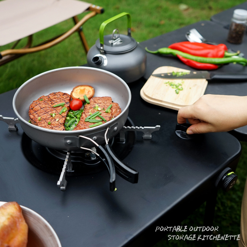 Tragbarer Mobiler Camping-Küch – Camping Cooking Box Bewertung und Preis