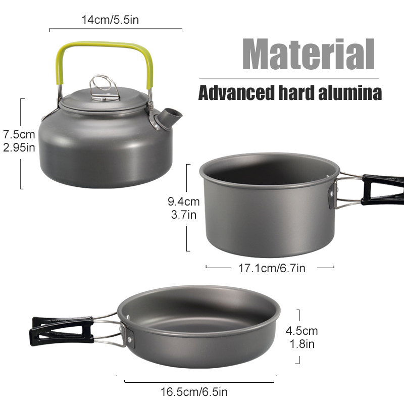 WESTTUNE Camping-Kochgeschirr- – Camping Cooking Gear Set Bewertung und Preis