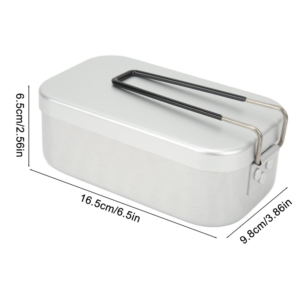 800ML Aluminium Mittagessen Bo – Camping Cooking Meat Bewertung und Preis