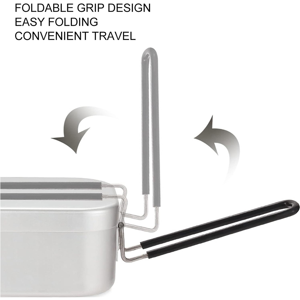 800ML Aluminium Mittagessen Bo – Camping Cooking Meat Bewertung und Preis