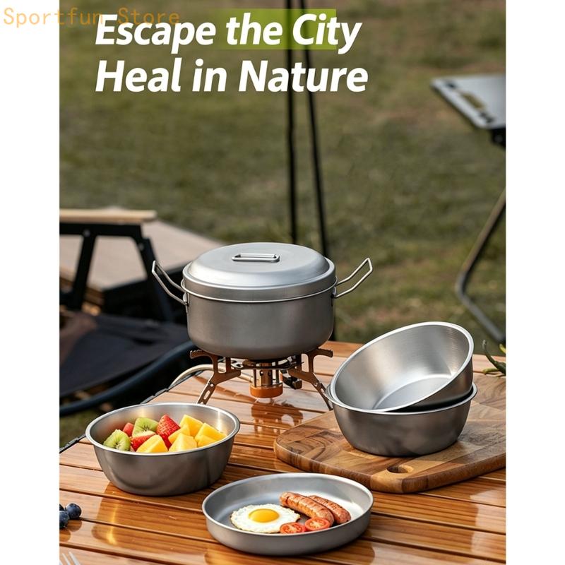Camp Meal-Kochgeschirrgruppe m – Camping Cooking Dining Set Bewertung und Preis