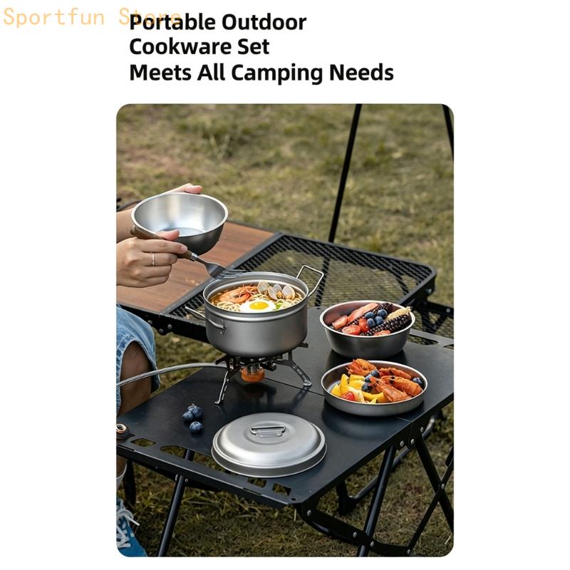 Camp Meal-Kochgeschirrgruppe m – Camping Cooking Dining Set Bewertung und Preis