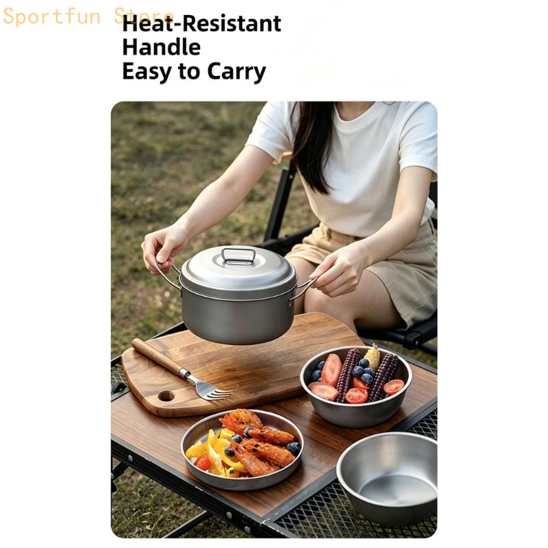 Camp Meal-Kochgeschirrgruppe m – Camping Cooking Dining Set Bewertung und Preis