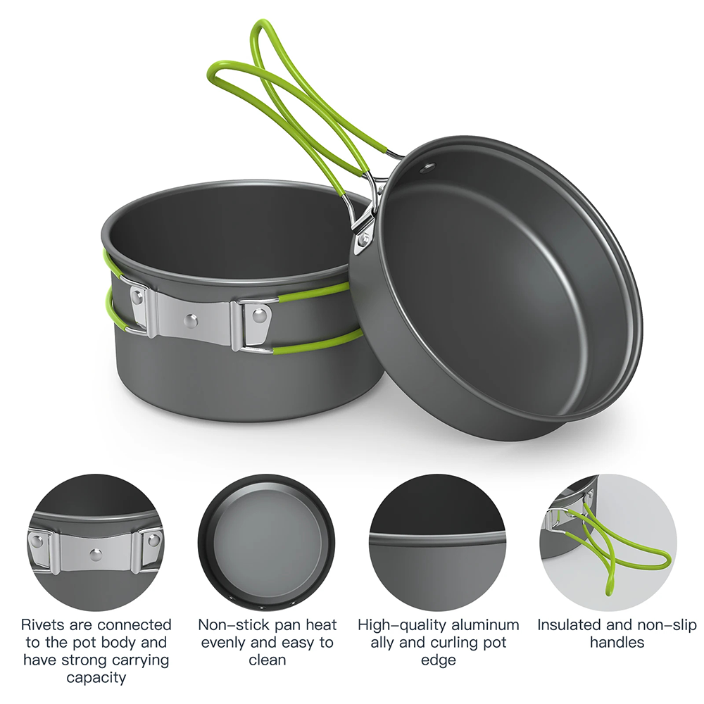 Outdoor-Kochtopf-Set für 2-3 P – Camping Cooking Set Jetboil Bewertung und Preis