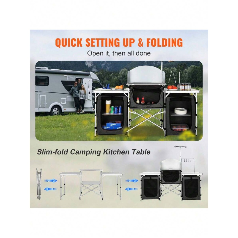 Klappbarer Camping-Küchentisch – Camping Cooking Must Haves Bewertung und Preis