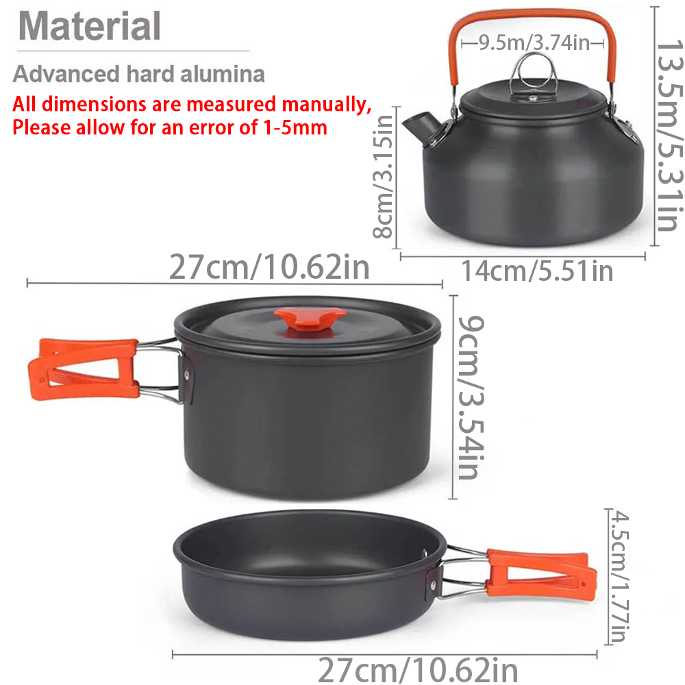 1 stücke/1 satz Camping Kochge – Camping Cooking Gear Set Bewertung und Preis