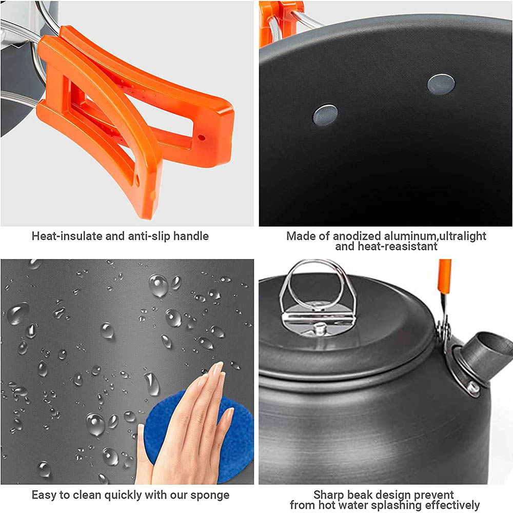 1 stücke/1 satz Camping Kochge – Camping Cooking Gear Set Bewertung und Preis