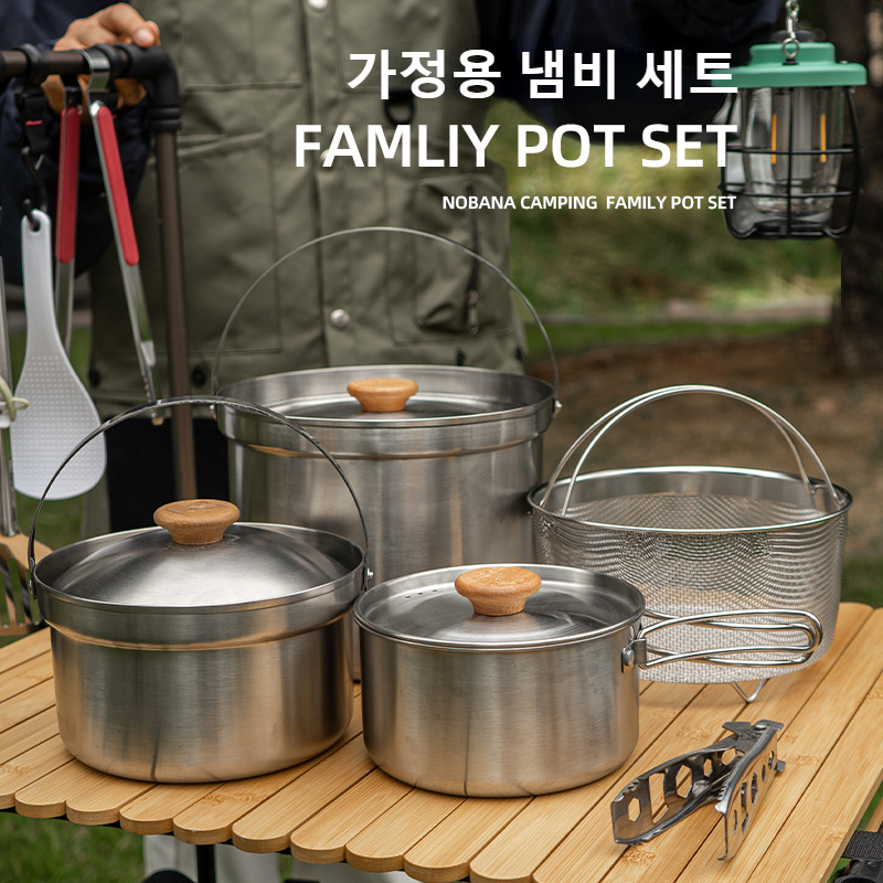 NOBANA Neueste Outdoor Edelsta – Camping Cooking Gear Set Bewertung und Preis