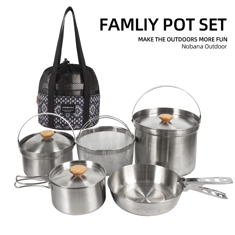 NOBANA Neueste Outdoor Edelsta – Camping Cooking Gear Set Bewertung und Preis