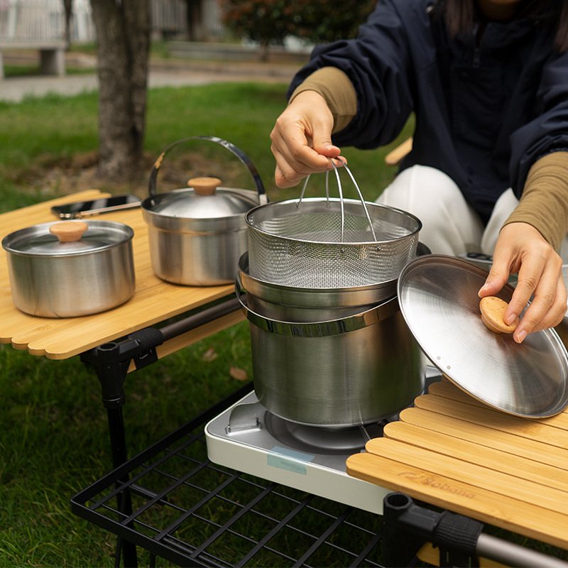 NOBANA Neueste Outdoor Edelsta – Camping Cooking Gear Set Bewertung und Preis