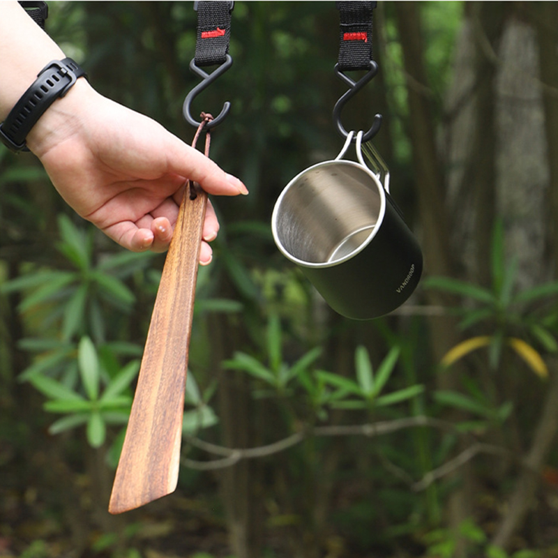 Holz Spatel Tragbare Turner Ak – Camping Cooking Recipes Bewertung und Preis