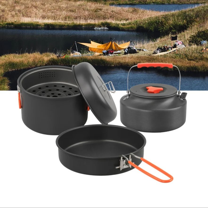 Outdoor-Kochgeschirr-Set Campi – Camping Cooking Pots And Pans Bewertung und Preis
