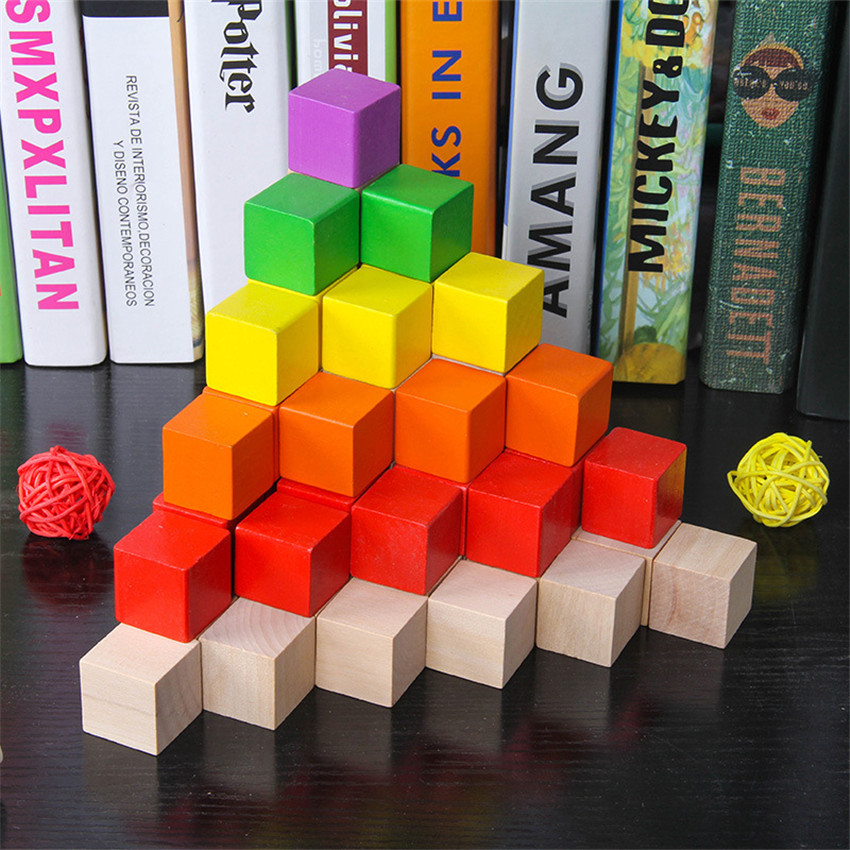 30 Stück/Set 2x2cm Bunte Holzw – Fire Starter Cube Bewertung und Preis