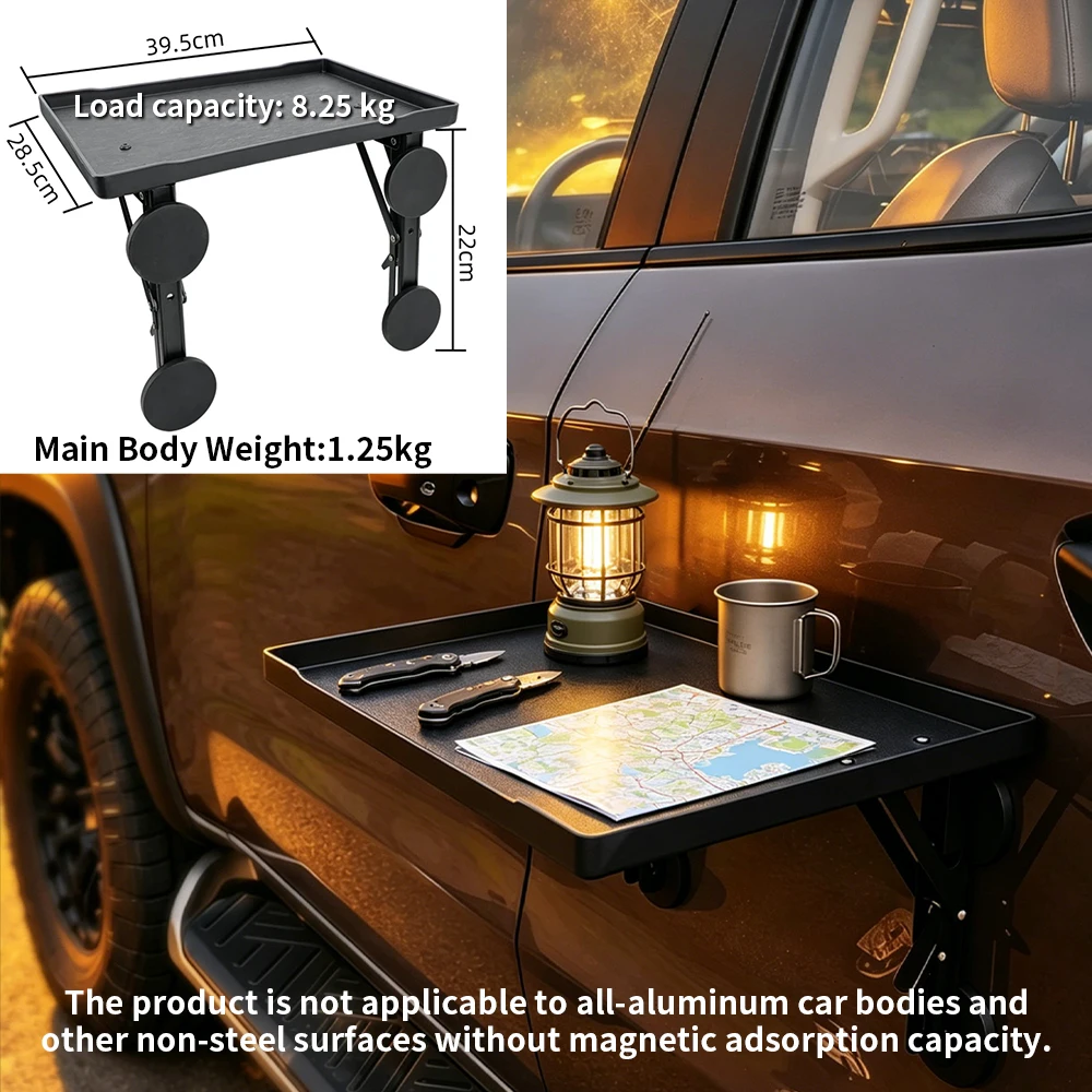 Tragbarer Auto-Seitentür-Hänge – Camping Cooking Tray Bewertung und Preis