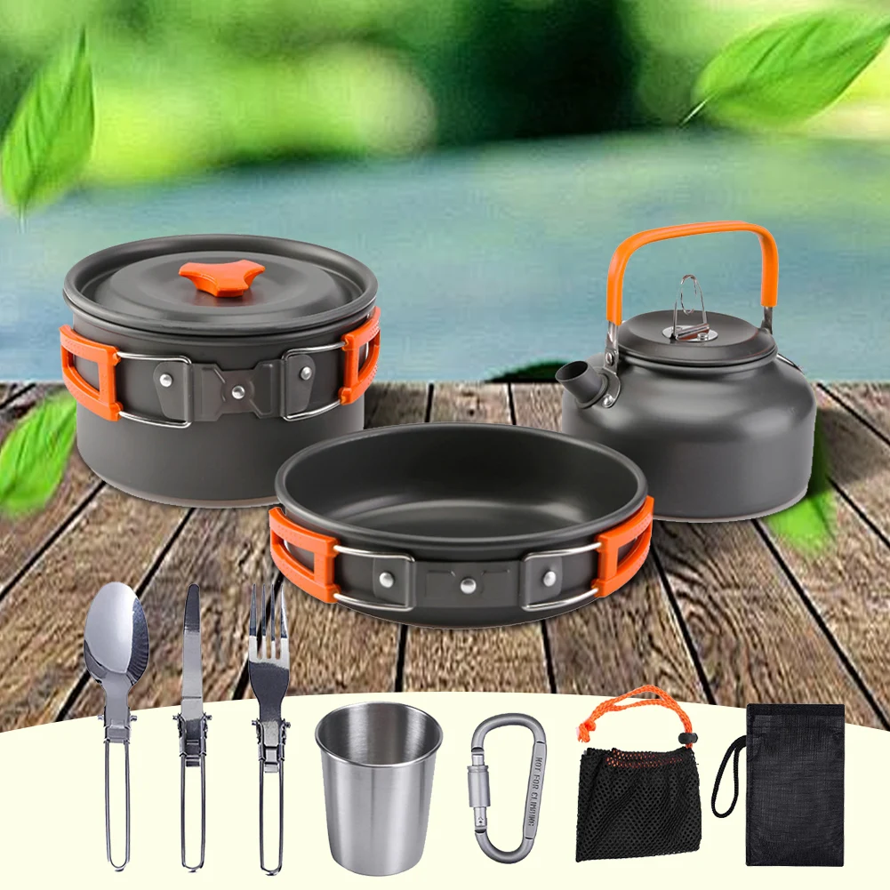 Camping-Kochgeschirr-Set, Wass – Camping Cooking Pots And Pans Bewertung und Preis