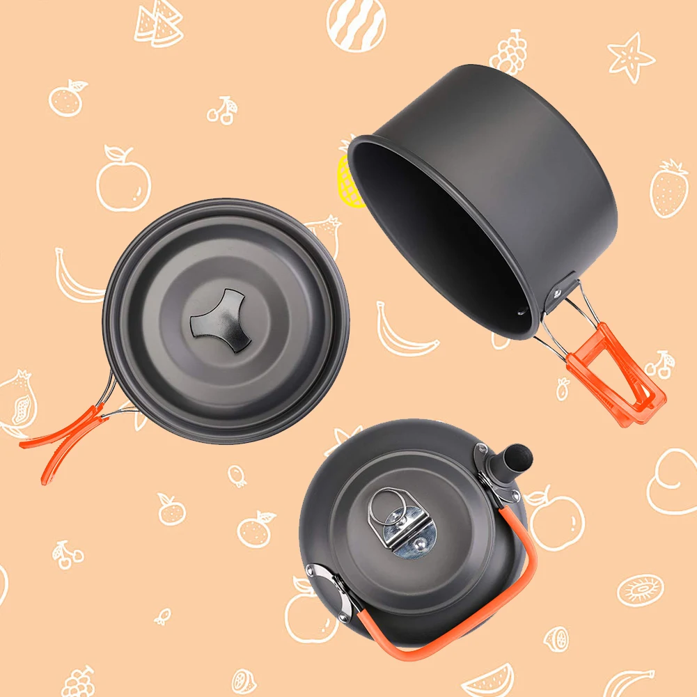 Camping-Kochgeschirr-Set, Wass – Camping Cooking Pots And Pans Bewertung und Preis