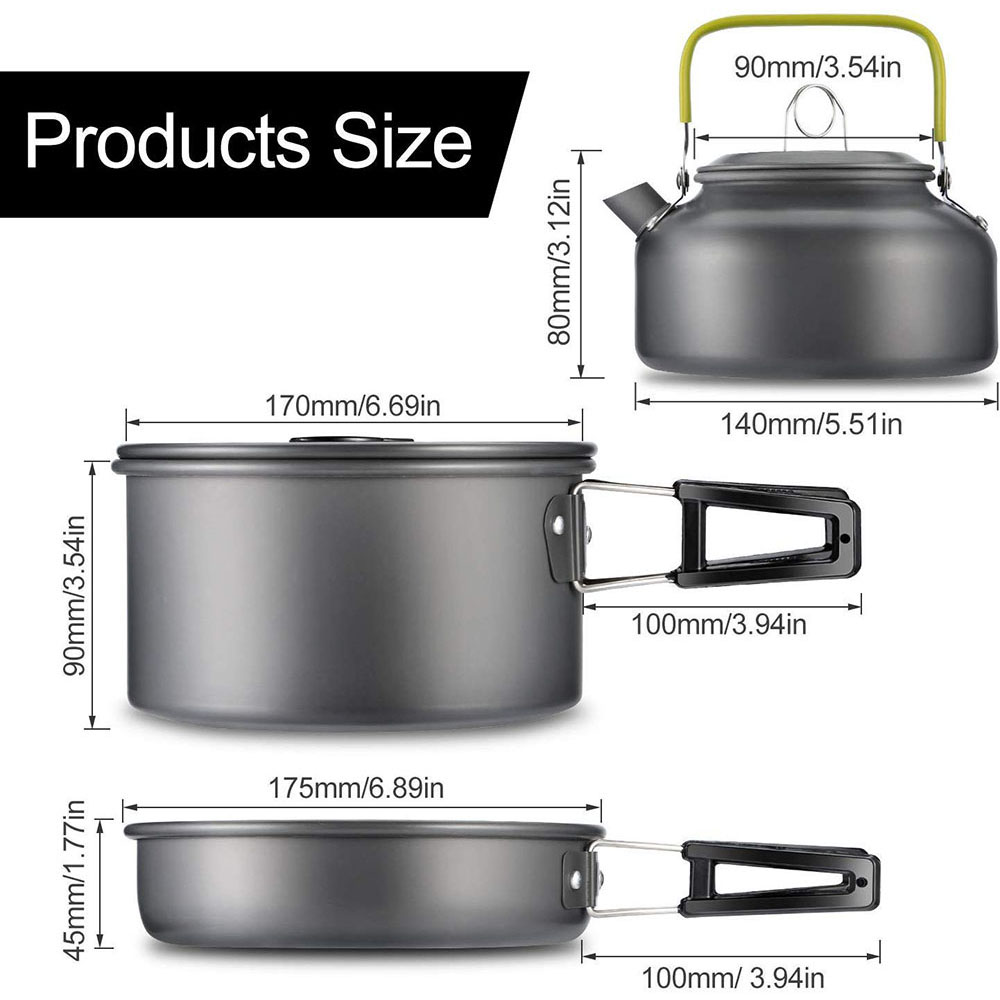 Outdoor-Camping-Kochgeschirr-S – Camping Cooking Gear Bewertung und Preis