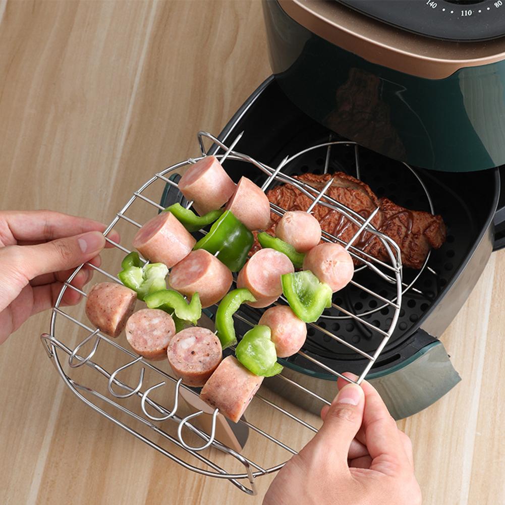 Heißluftfritteusen-Grillrost,  – Camping Cooking Meat Bewertung und Preis