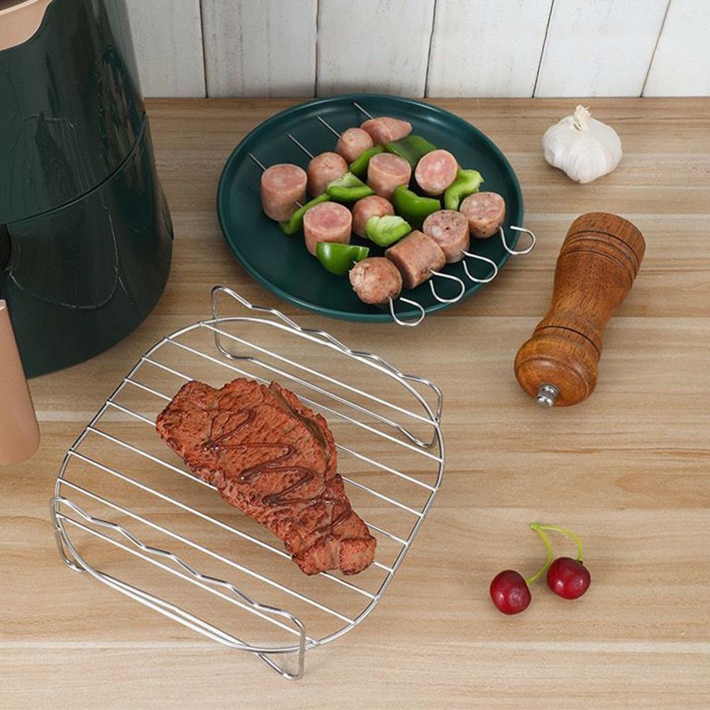 Heißluftfritteusen-Grillrost,  – Camping Cooking Meat Bewertung und Preis